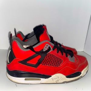 *signed* Air Jordan 4 Toro Bravo